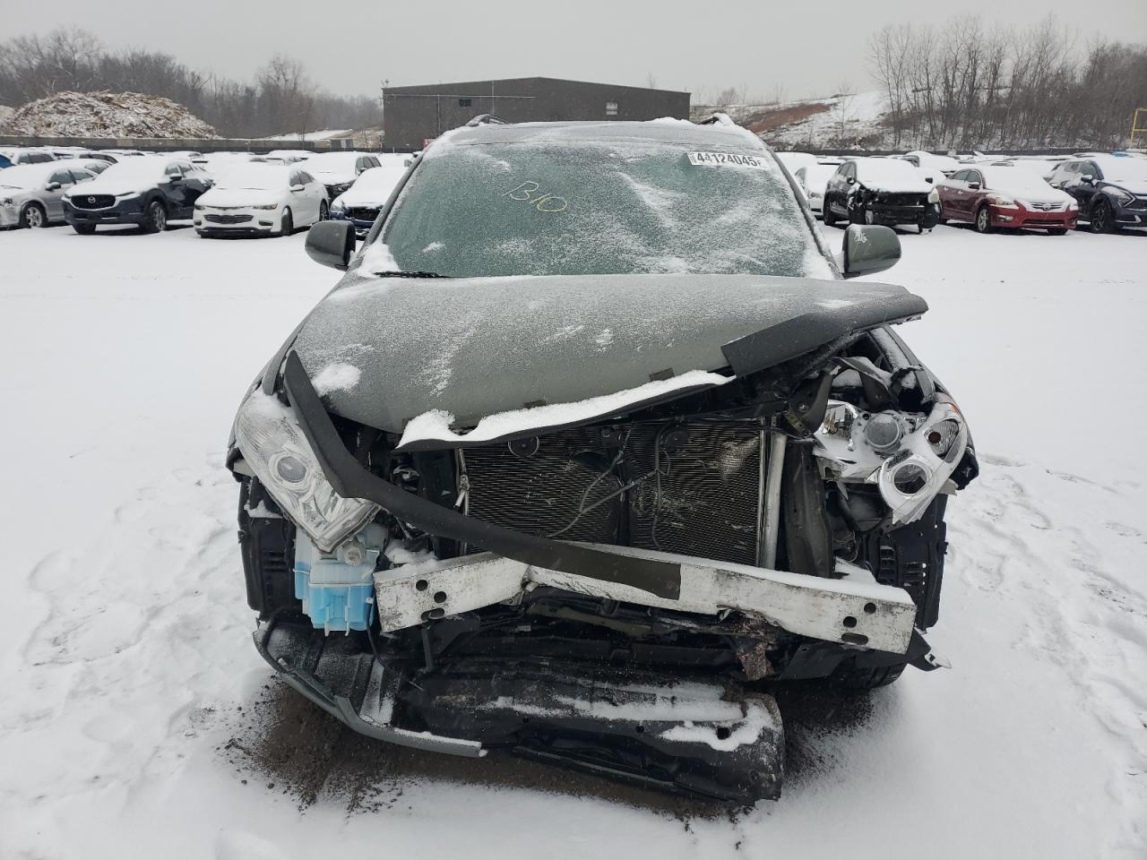 2012 Toyota Highlander VIN 5TDBK3EH8CS123498 Copart auction photo, front end damage thumbnail 5