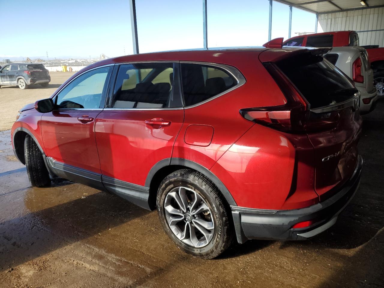 2020 Honda CR-V VIN 2HKRW1H84LH415402 Copart auction photo, hail damage thumbnail 2