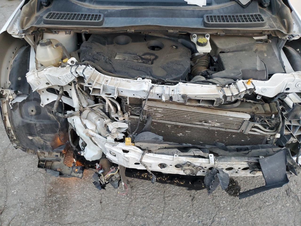 2017 Ford Escape VIN 1FMCU0J97HUC14109 Copart auction photo, front end damage thumbnail 12