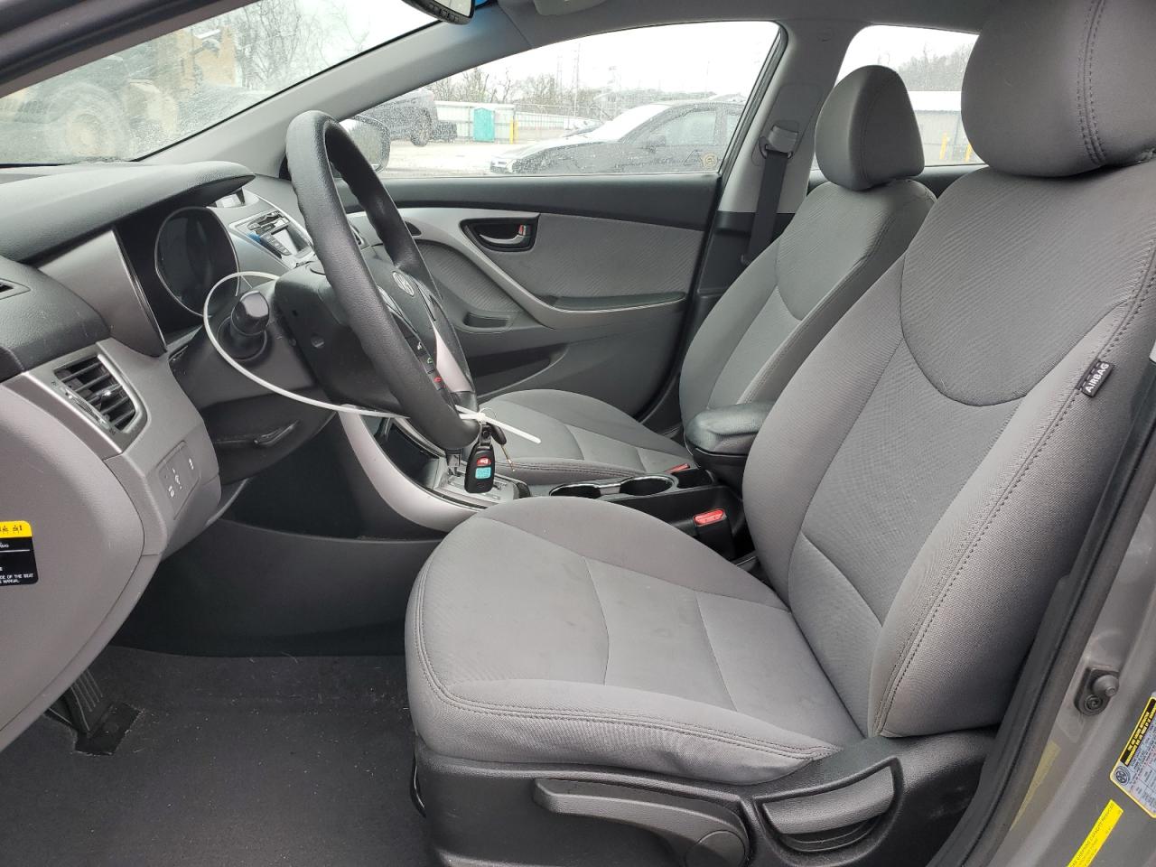 2013 Hyundai Elantra VIN 5NPDH4AE8DH398059 Copart auction photo, rear end damage thumbnail 7