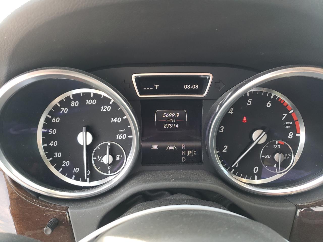 2013 Mercedes-Benz M-klasse VIN 4JGDA5JB4DA163094 Copart auction photo, front end / minor dent/scratches damage thumbnail 9