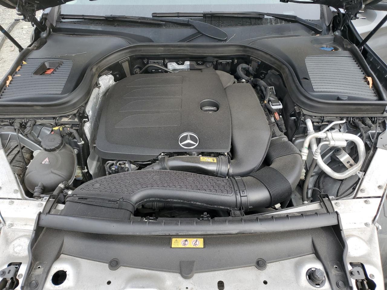 2020 Mercedes-Benz GLC VIN W1N0G8DB0LF771154 Copart auction photo, side damage thumbnail 14