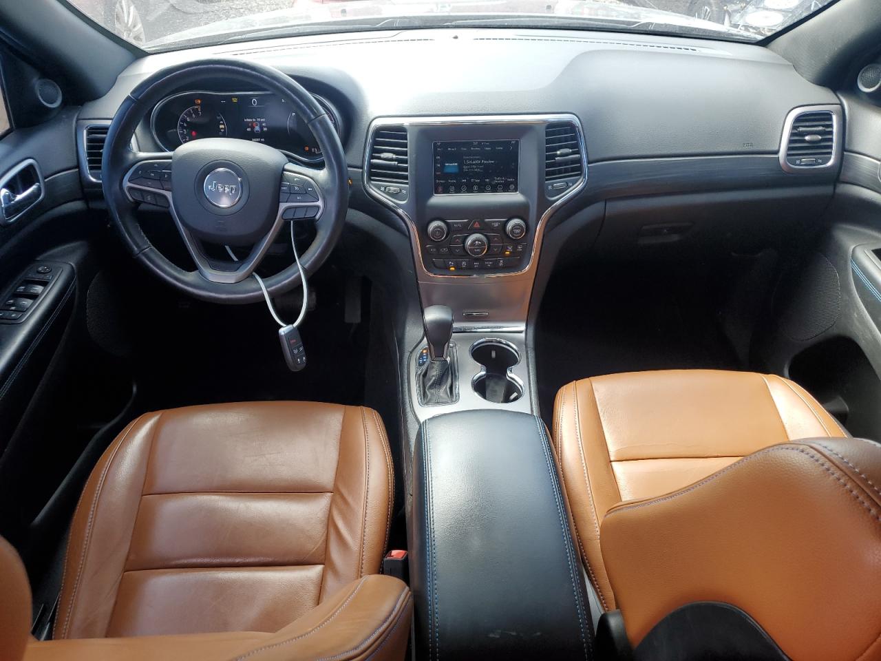2019 Jeep Grand Cherokee VIN 1C4RJFAG0KC546334 Copart auction photo, side / front end damage thumbnail 8