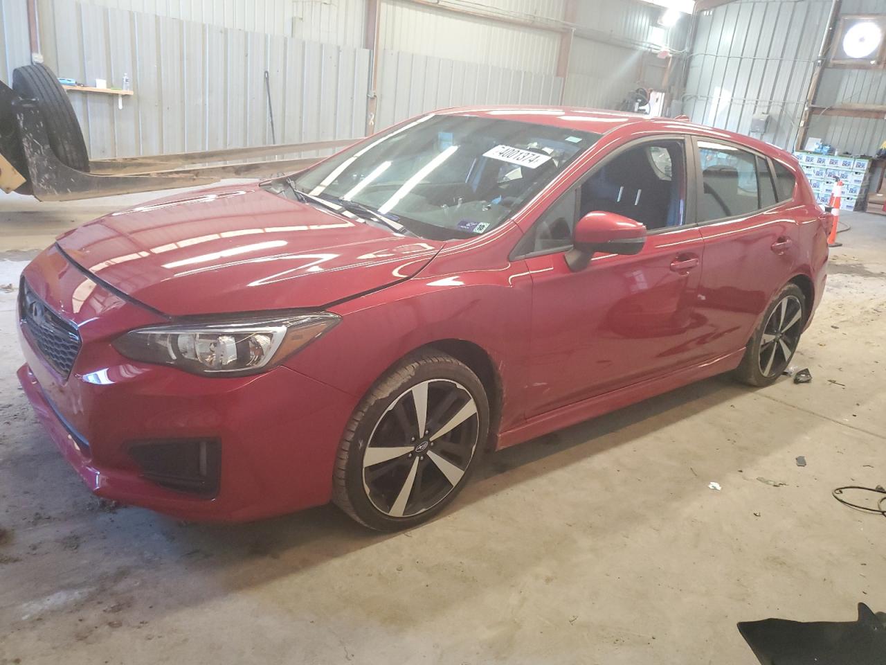 2019 Subaru Impreza VIN 4S3GTAJ68K1711862
