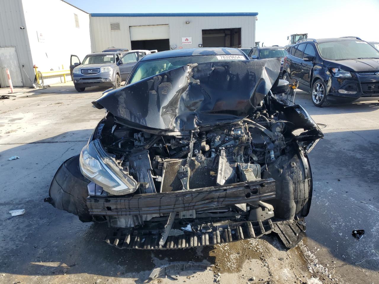 2017 Nissan Sentra VIN 3N1AB7AP5HY248560 Copart auction photo, front end damage thumbnail 5