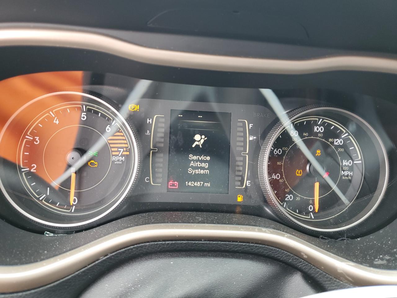 2016 Jeep Grand Cherokee VIN 1C4PJLCB5GW128154 Copart auction photo, front end damage thumbnail 9