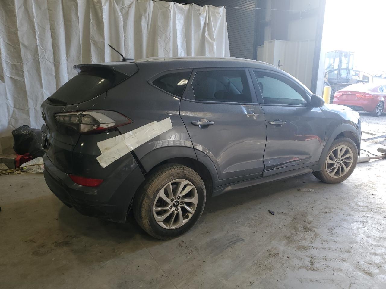 2016 Hyundai Tucson VIN KM8J33A48GU104667 Copart auction photo, all over damage thumbnail 3