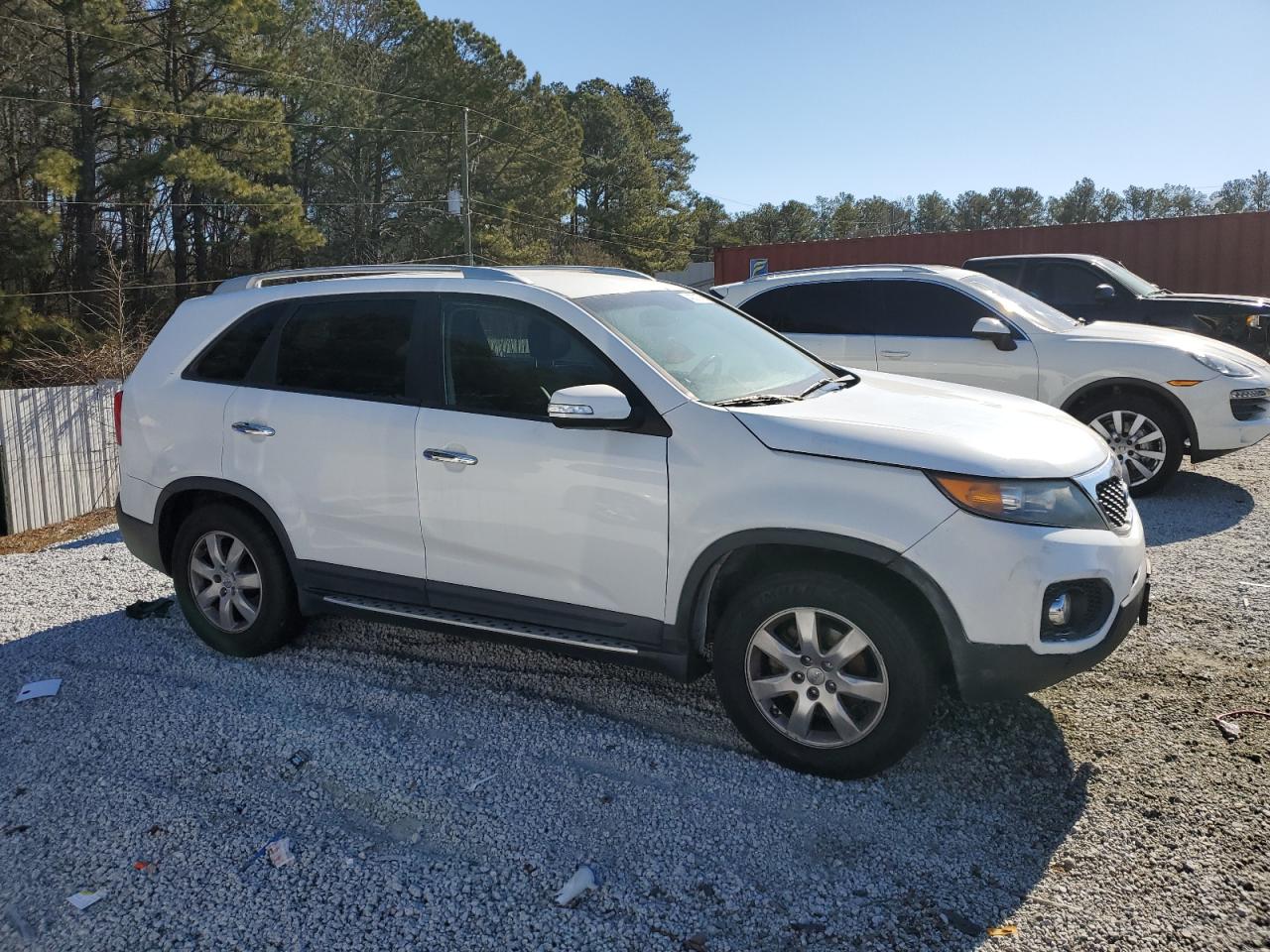 2013 KIA Sorento VIN 5XYKT3A69DG392271 Copart auction photo, mechanical / front end damage thumbnail 4