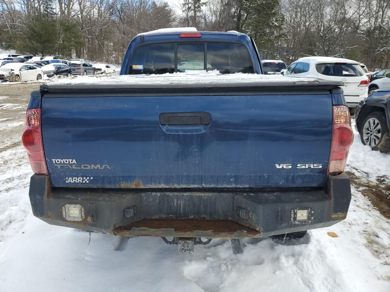 2007 Toyota Tacoma VIN 5TEUU42N77Z398663 Copart auction photo, side / front end damage thumbnail 6