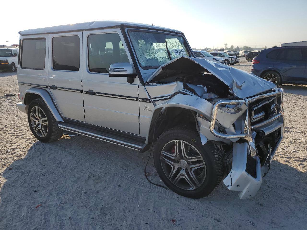 2016 Mercedes-Benz G-klasse VIN WDCYC7DFXGX245482 Copart auction photo, front end damage thumbnail 4
