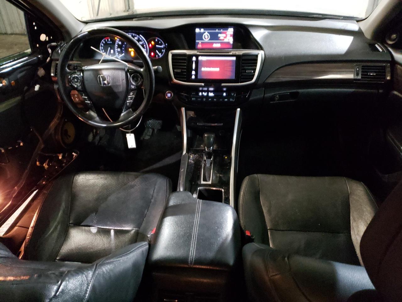 2017 Honda Accord VIN 1HGCR3F95HA041712 Copart auction photo, front end / side damage thumbnail 8
