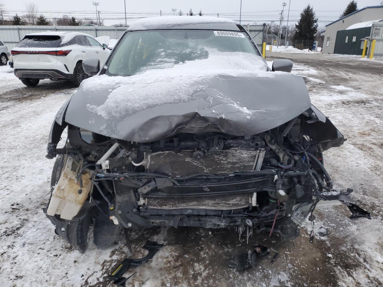 2016 Nissan Rogue VIN 5N1AT2MN3GC828562 Copart auction photo, front end / side damage thumbnail 5