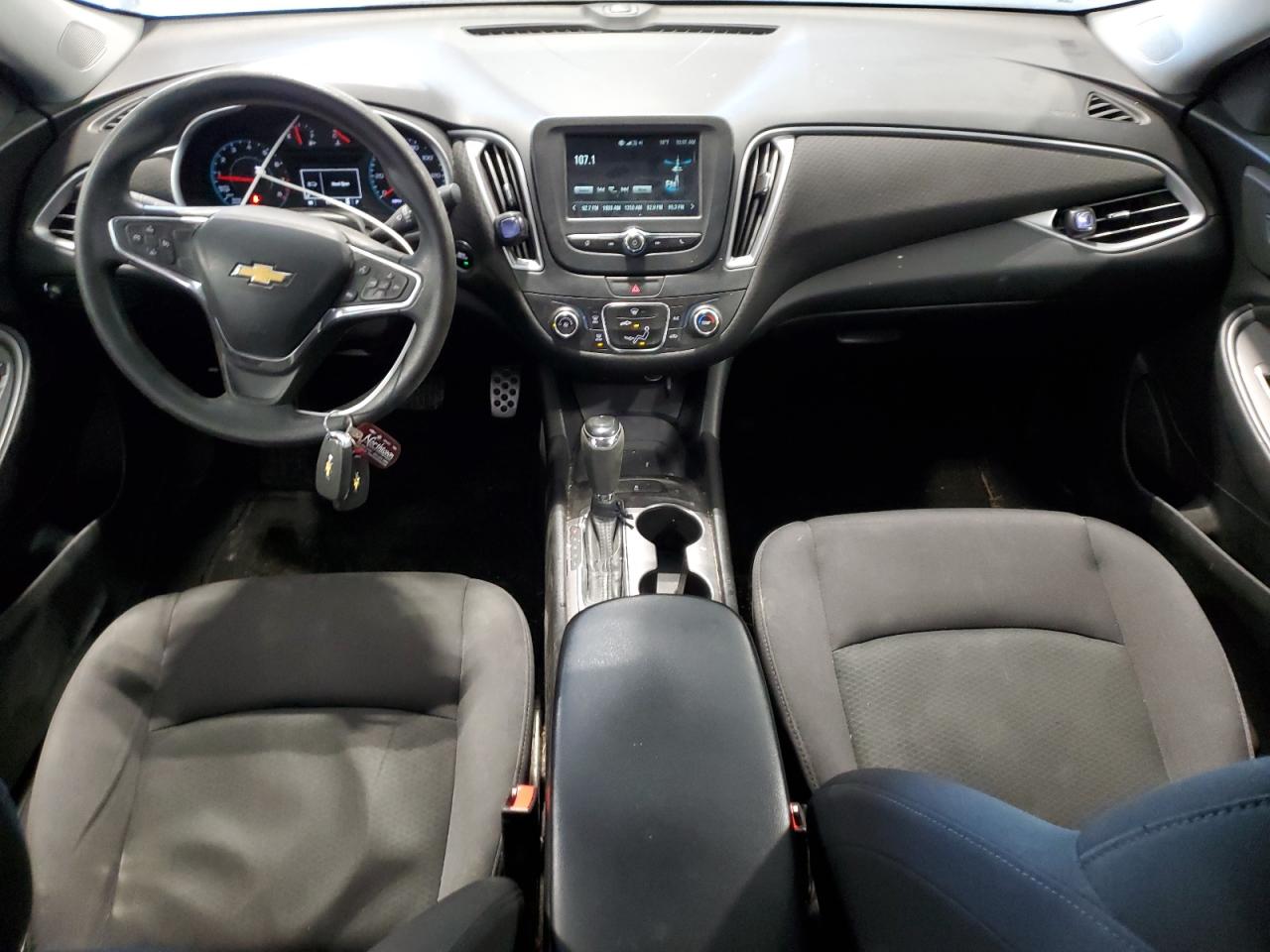 2017 Chevrolet Malibu VIN 1G1ZB5ST2HF166575 Copart auction photo, side / undercarriage damage thumbnail 8