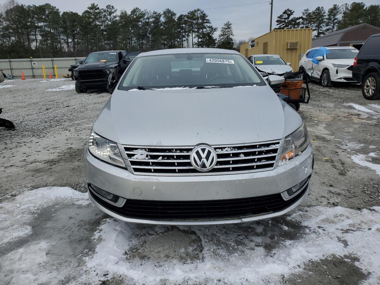 2013 Volkswagen Passat CC VIN WVWBN7AN5DE502489 Copart auction photo, side / front end damage thumbnail 5