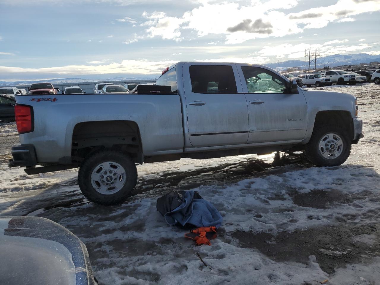 2015 Chevrolet Silverado VIN 1GC1KVEG5FF515146 Copart auction photo, front end damage thumbnail 3