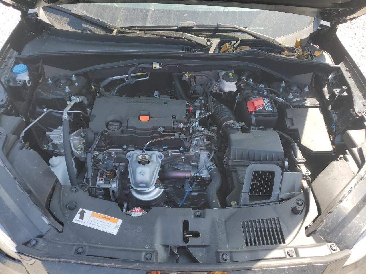 2025 Honda HR-V VIN 3CZRZ1H50SM737499 Copart auction photo, side / front end damage thumbnail 11
