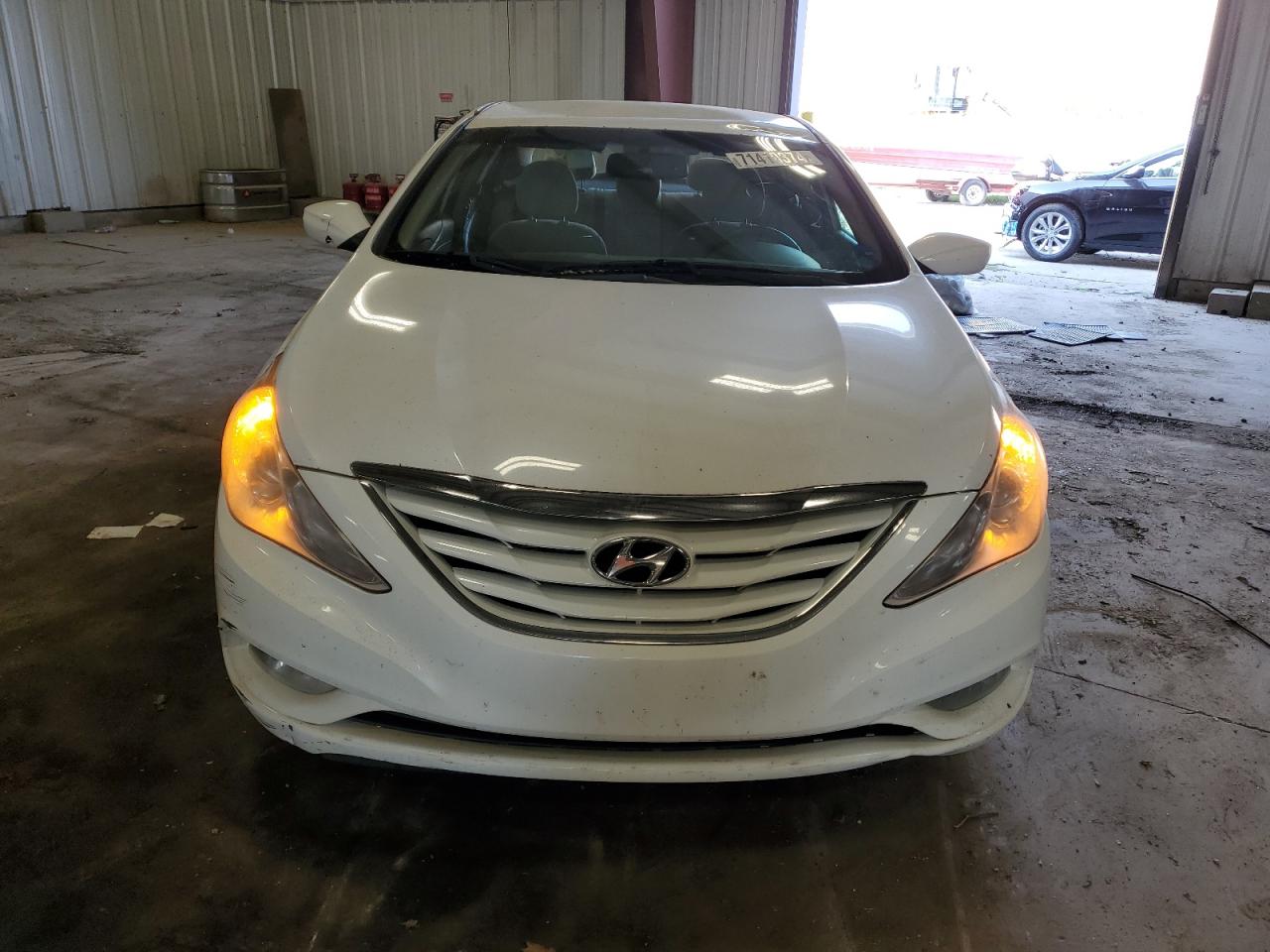 2013 Hyundai Sonata VIN 5NPEB4AC3DH645640 Copart auction photo, top/roof / rear end damage thumbnail 5