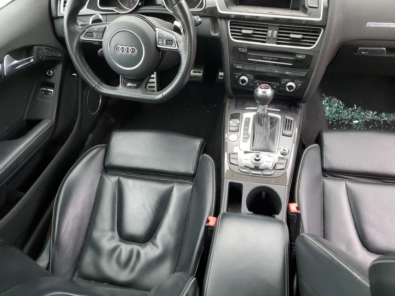 2015 Audi RS5 VIN WUAC6AFR0FA901642 Copart auction photo, side damage thumbnail 8