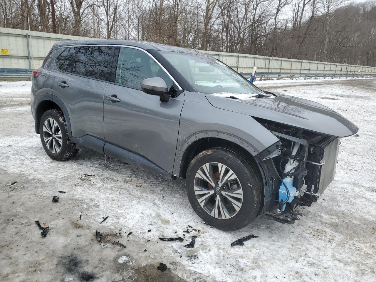 2021 Nissan Rogue VIN 5N1AT3BB1MC722086 Copart auction photo, front end damage thumbnail 4