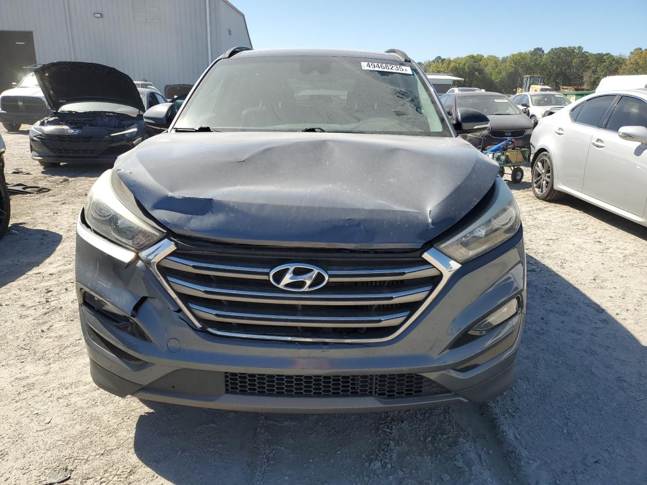 2016 Hyundai Tucson VIN KM8J33A24GU071987 Copart auction photo, rear end / front end damage thumbnail 5