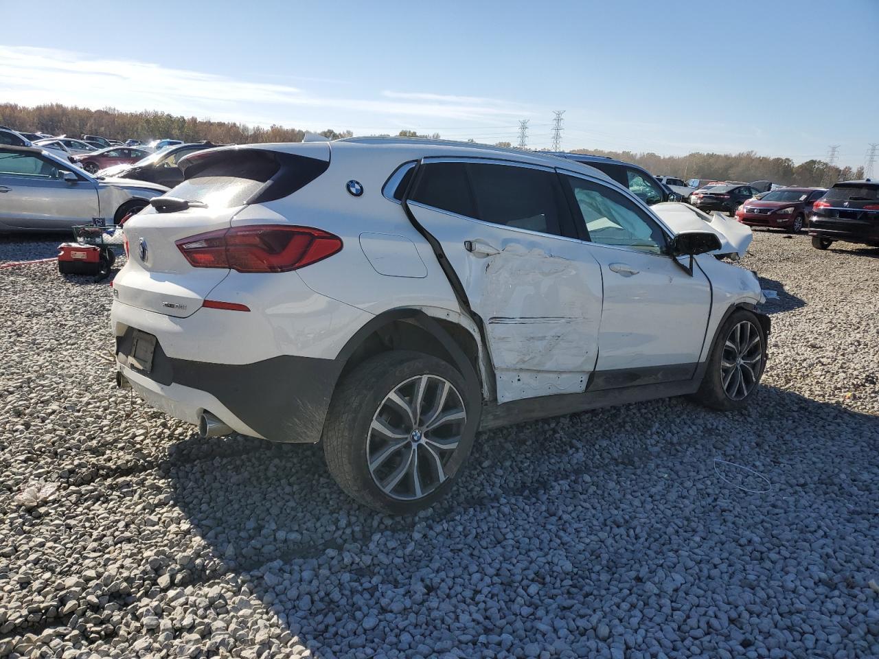 2020 BMW X2 VIN WBXYJ1C07L5P22206 Copart auction photo, all over damage thumbnail 3