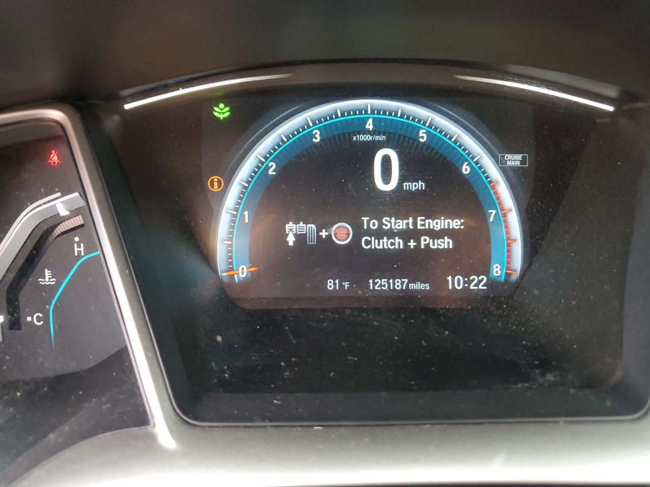 2018 Honda Civic VIN 19XFC1E34JE001557 Copart auction photo, undercarriage / rear end damage thumbnail 9