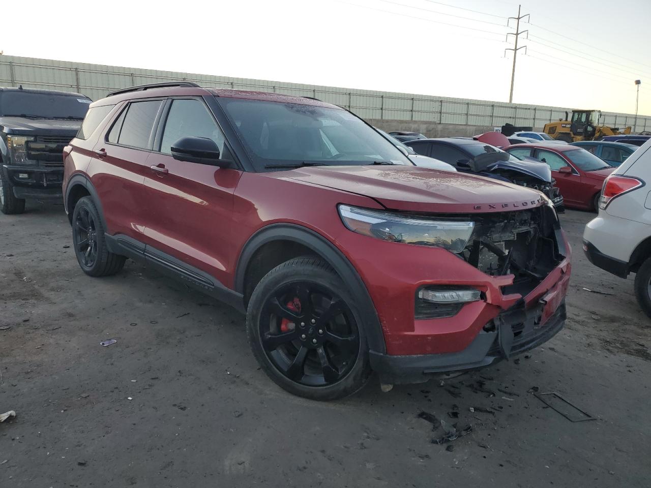 2023 Ford Explorer VIN 1FM5K8GC2PGB04209 Copart auction photo, front end damage thumbnail 4