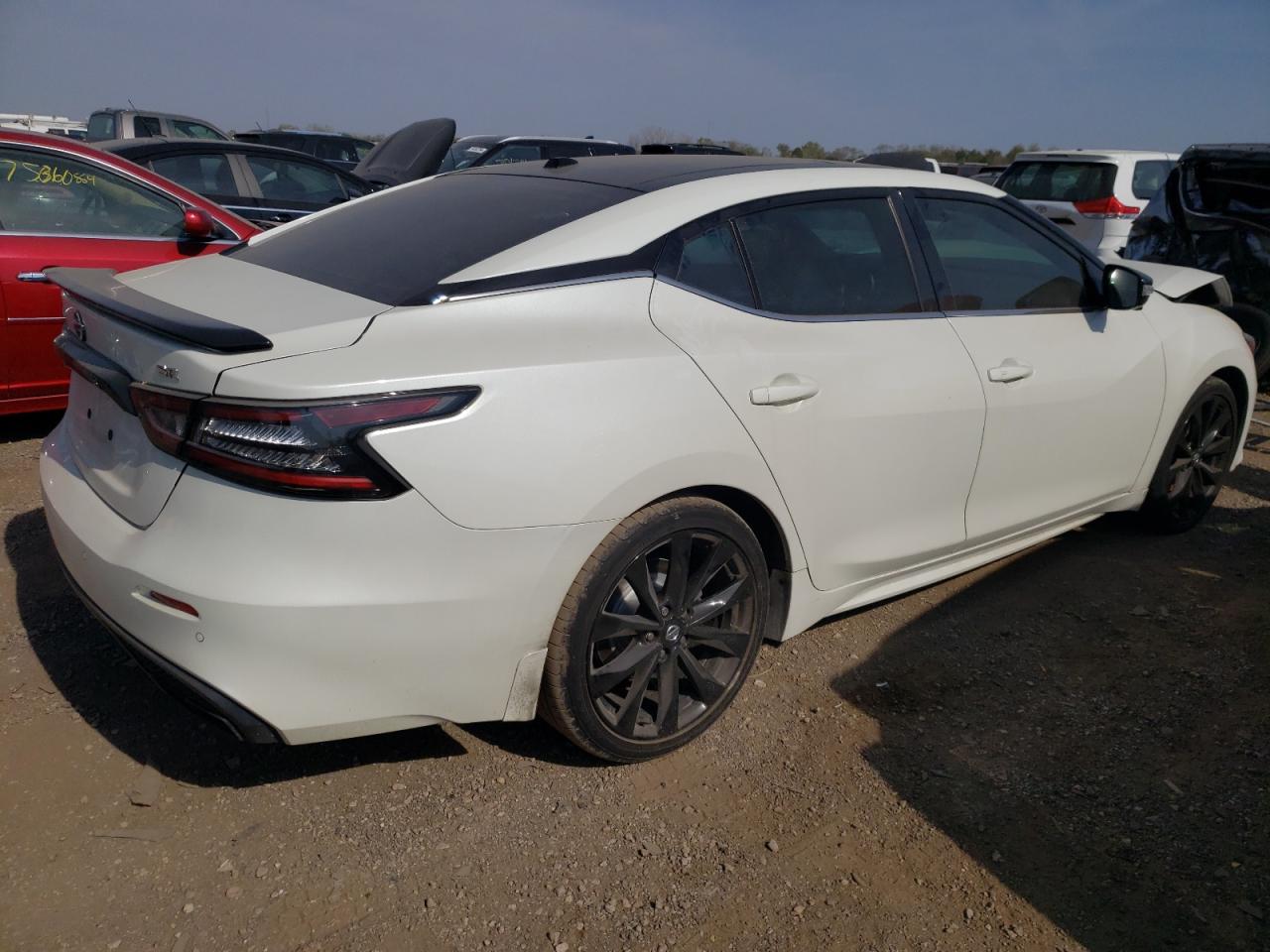 2021 Nissan Maxima VIN 1N4AA6EV8MC501060 Copart auction photo, front end damage thumbnail 3
