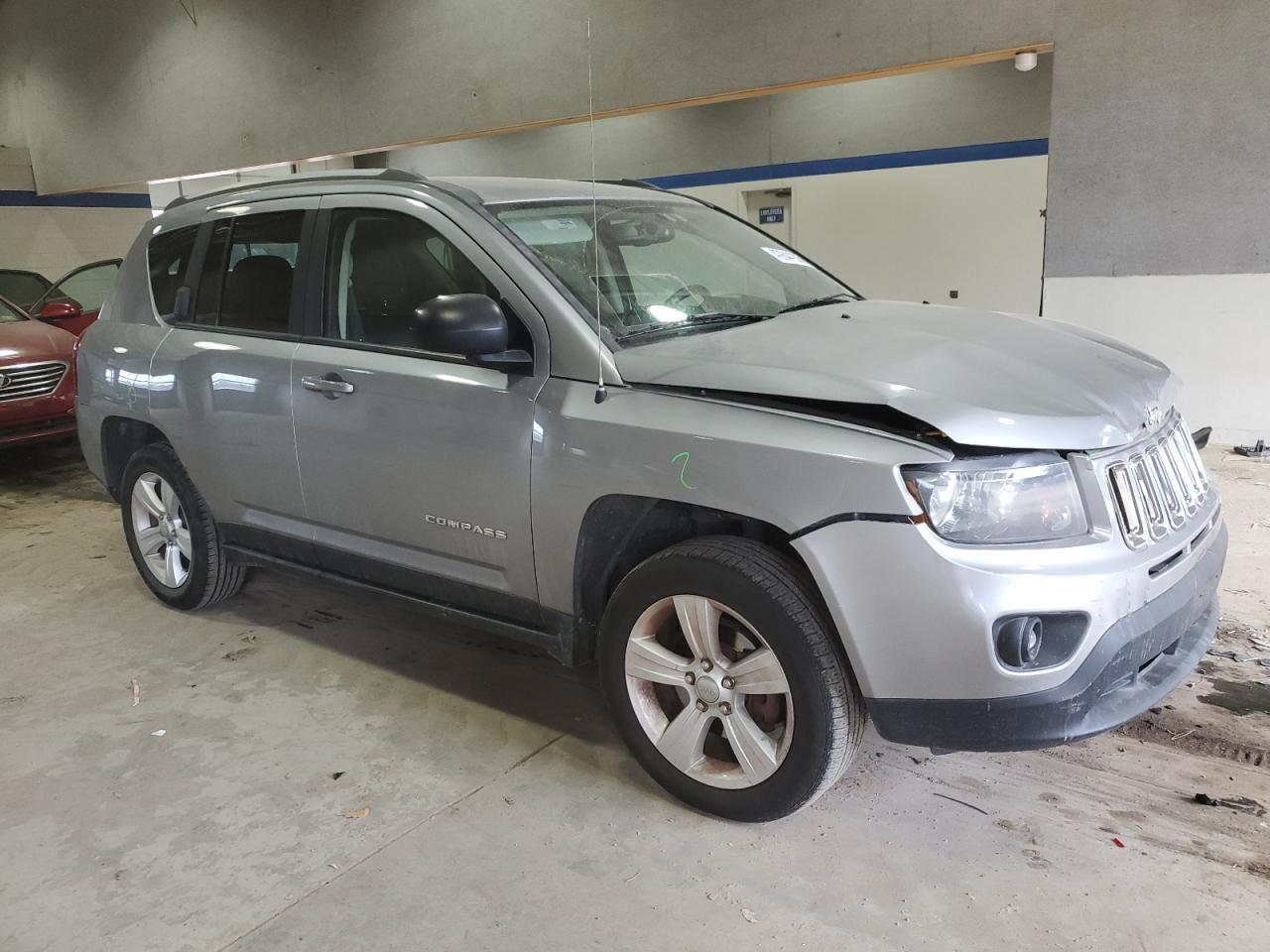 2016 Jeep Compass VIN 1C4NJCBA8GD611133 Copart auction photo, front end damage thumbnail 4