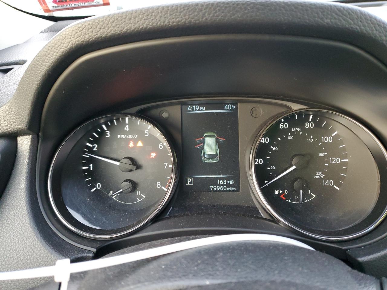 2017 Nissan Rogue VIN KNMAT2MV8HP544438 Copart auction photo, all over damage thumbnail 9