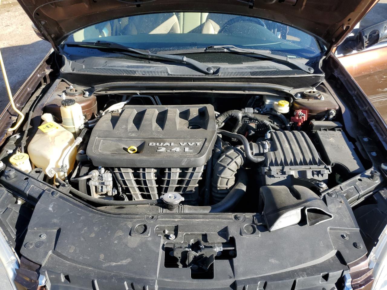 2012 Chrysler 200 VIN 1C3CCBBB8CN205852 Copart auction photo, side damage thumbnail 12
