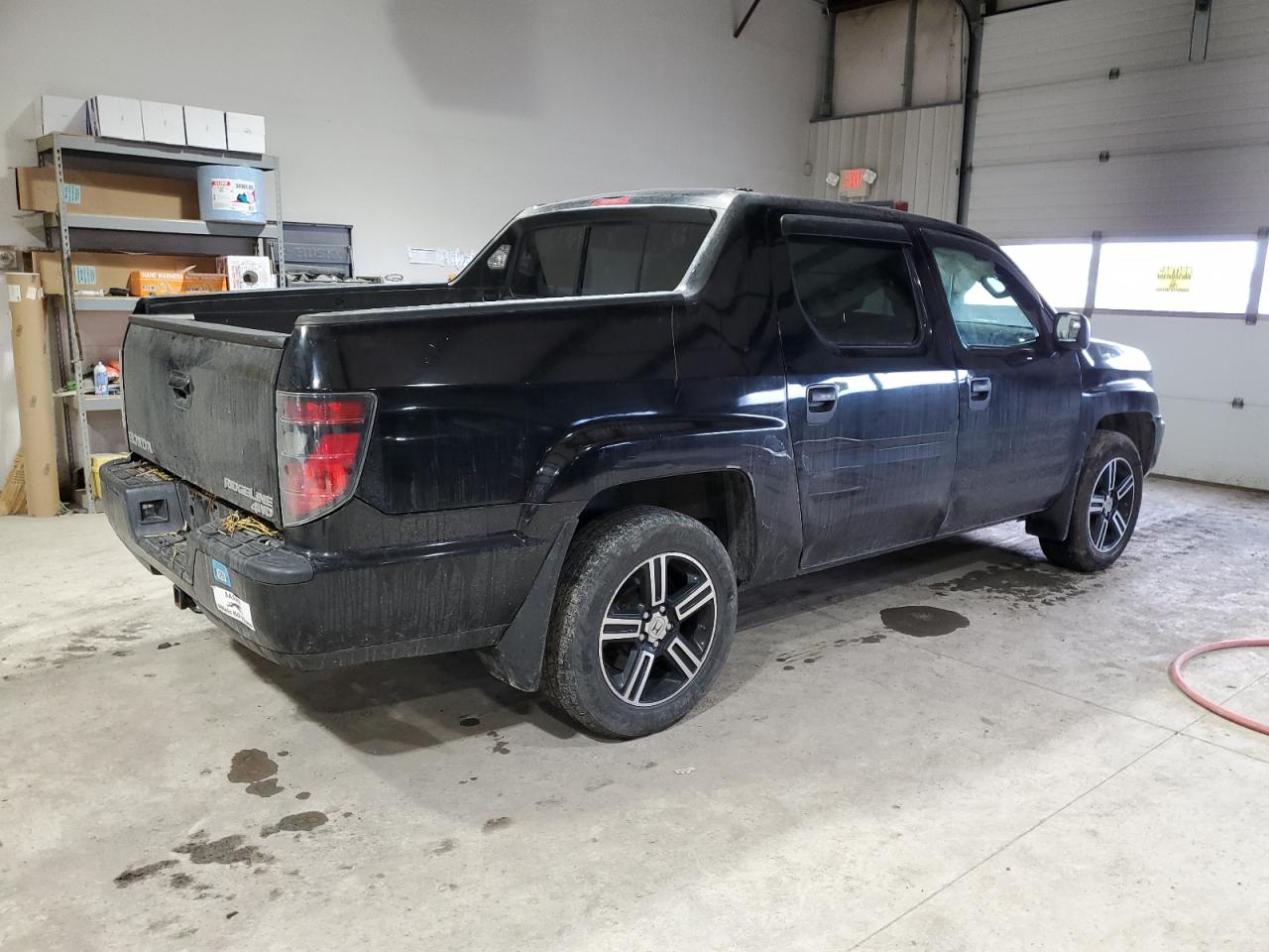 2014 Honda Ridgeline VIN 5FPYK1F76EB006019 Copart auction photo, all over damage thumbnail 3