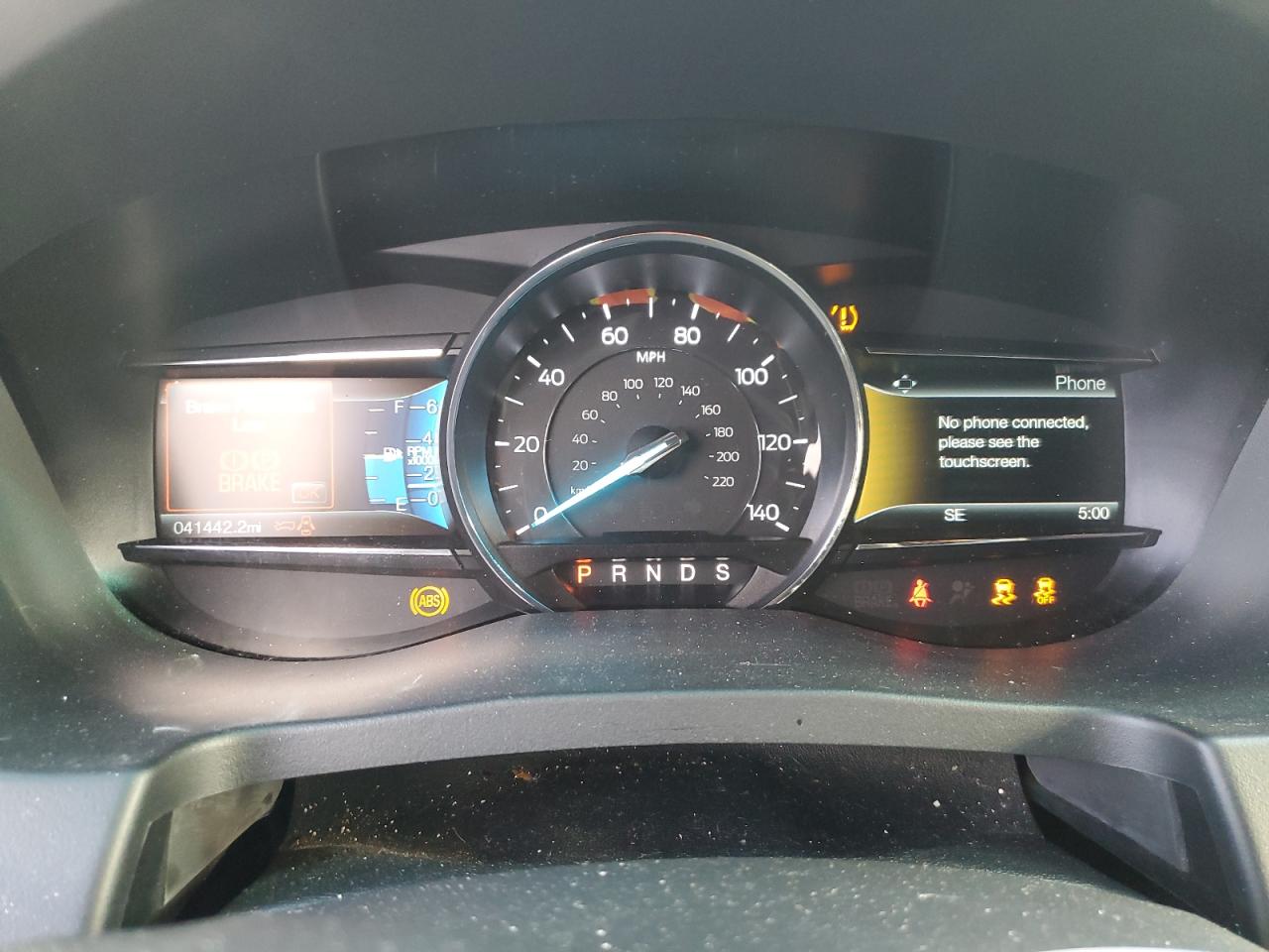 2017 Ford Explorer VIN 1FM5K8D83HGA21390 Copart auction photo, front end damage thumbnail 9