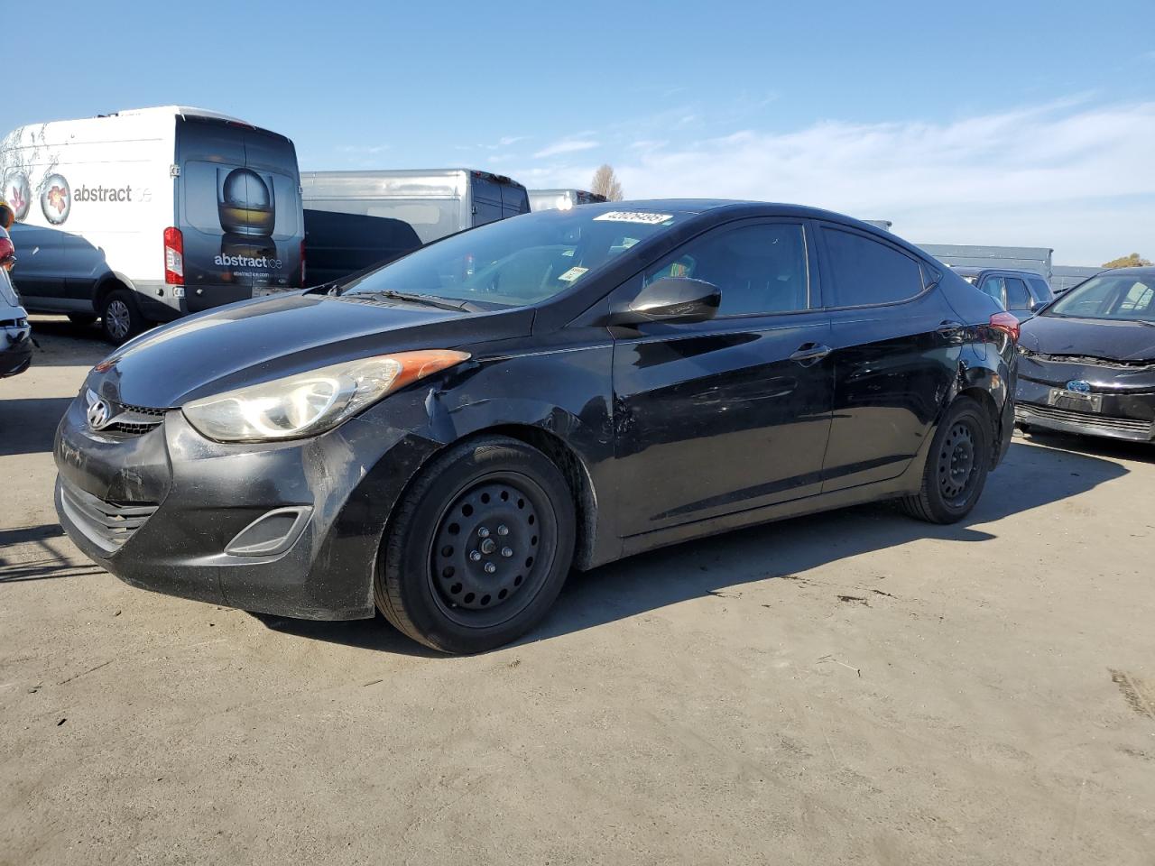 2013 Hyundai Elantra VIN KMHDH4AE7DU487834