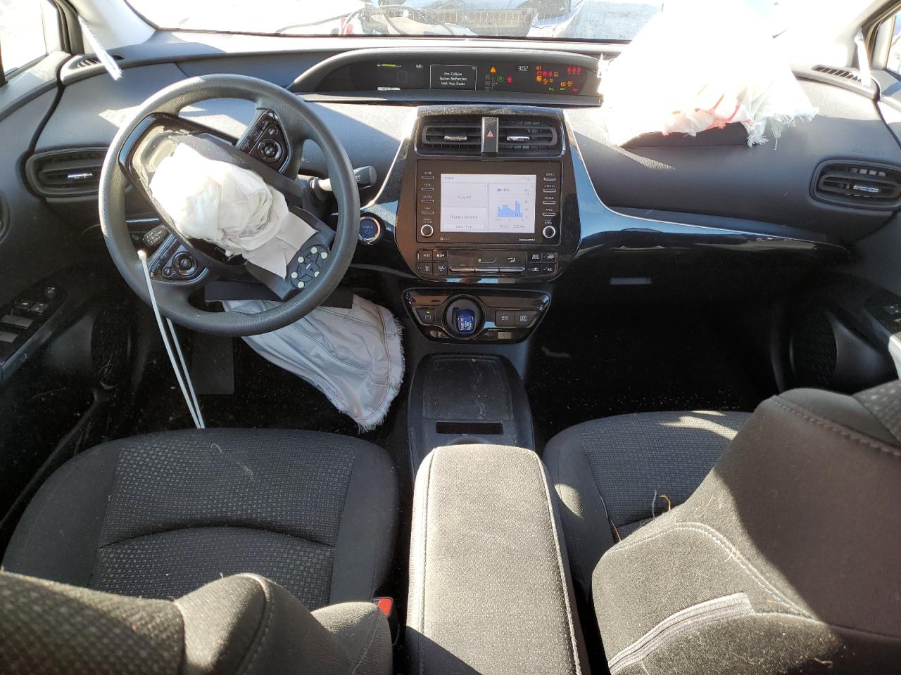 2021 Toyota Prius VIN JTDL9MFU7M3024417 Copart auction photo, mechanical / front end damage thumbnail 8