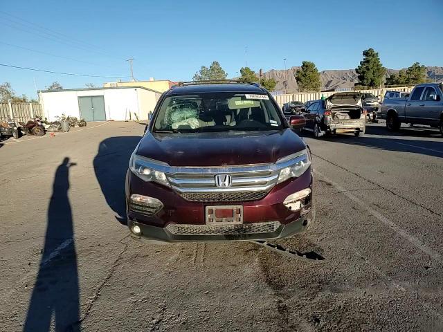 2017 Honda Pilot VIN 5FNYF6H88HB003742 Copart auction photo, front end / side damage thumbnail 12