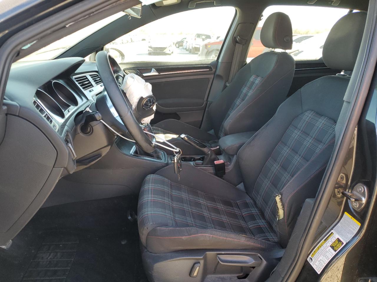 2015 Volkswagen GTI VIN 3VW5T7AU8FM057282 Copart auction photo, front end damage thumbnail 7