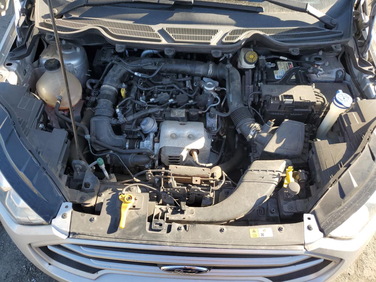 2021 Ford EcoSport VIN MAJ3S2GE0MC400302 Copart auction photo, all over damage thumbnail 14