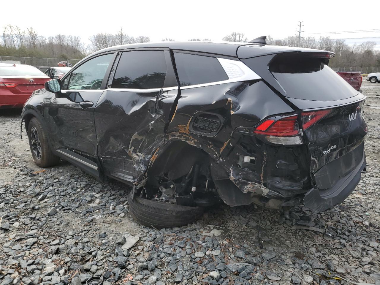 2023 KIA Sportage VIN KNDPU3AF9P7033846 Copart auction photo, rear end / front end damage thumbnail 2