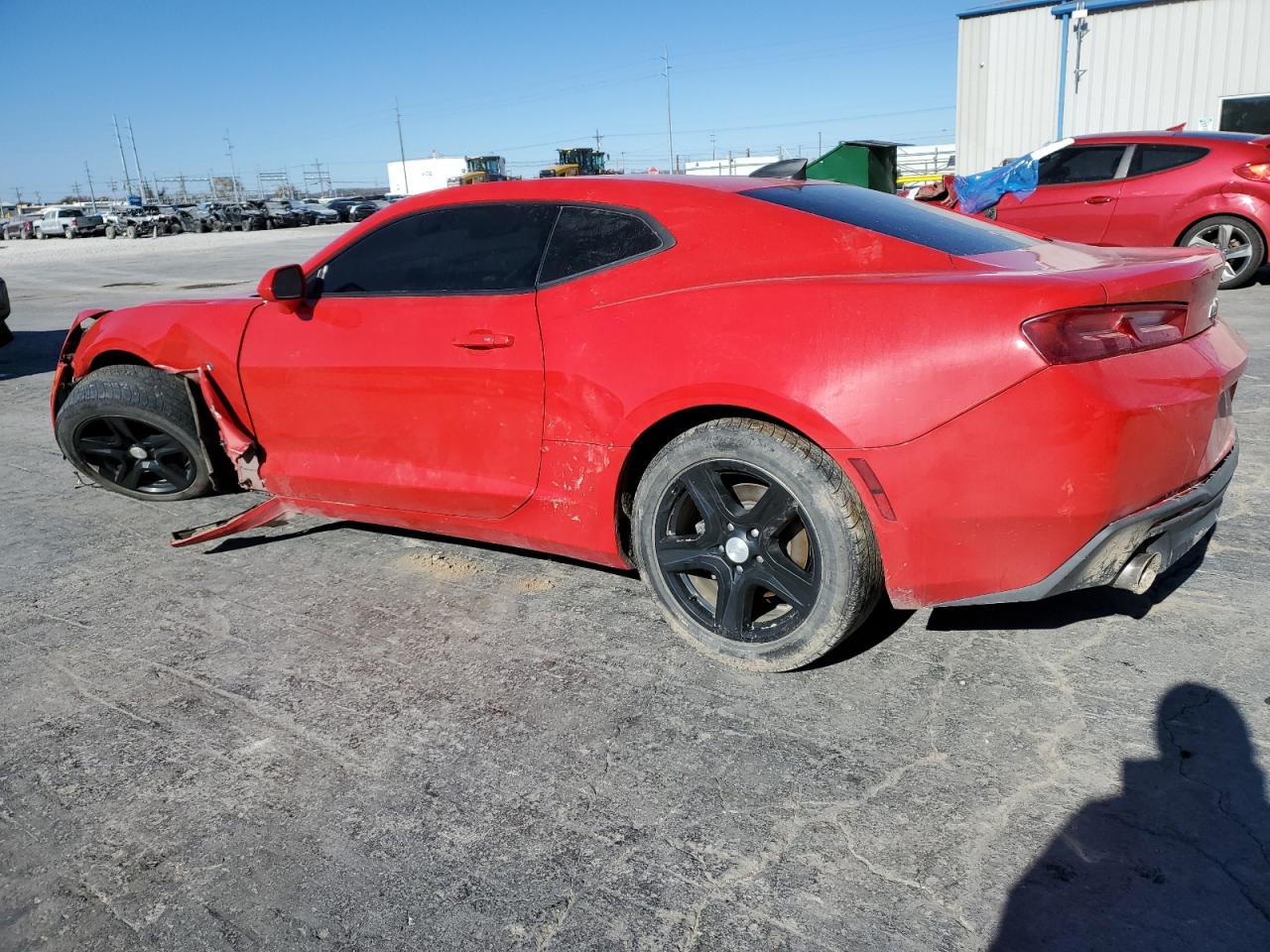 2017 Chevrolet Camaro VIN 1G1FB1RS5H0114384 Copart auction photo, front end damage thumbnail 2