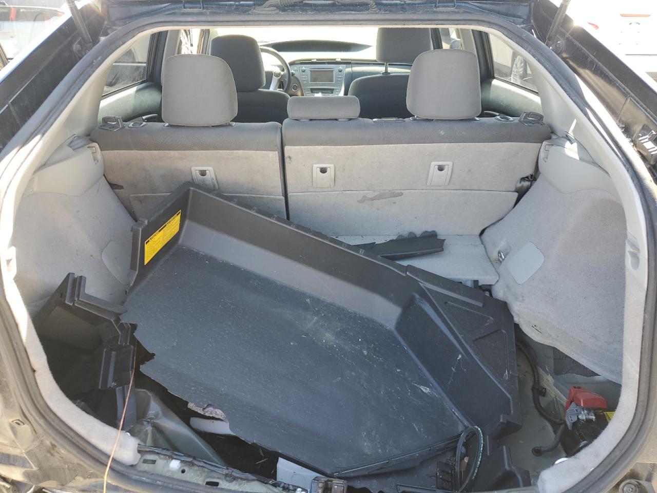 2013 Toyota Prius VIN JTDKN3DU6D5547548 Copart auction photo, rear end damage thumbnail 6