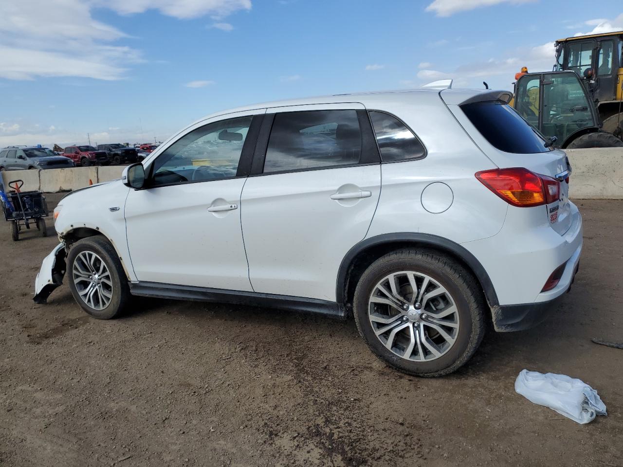 2019 Mitsubishi Outlander VIN JA4AR3AU6KU001009 Copart auction photo, front end damage thumbnail 2