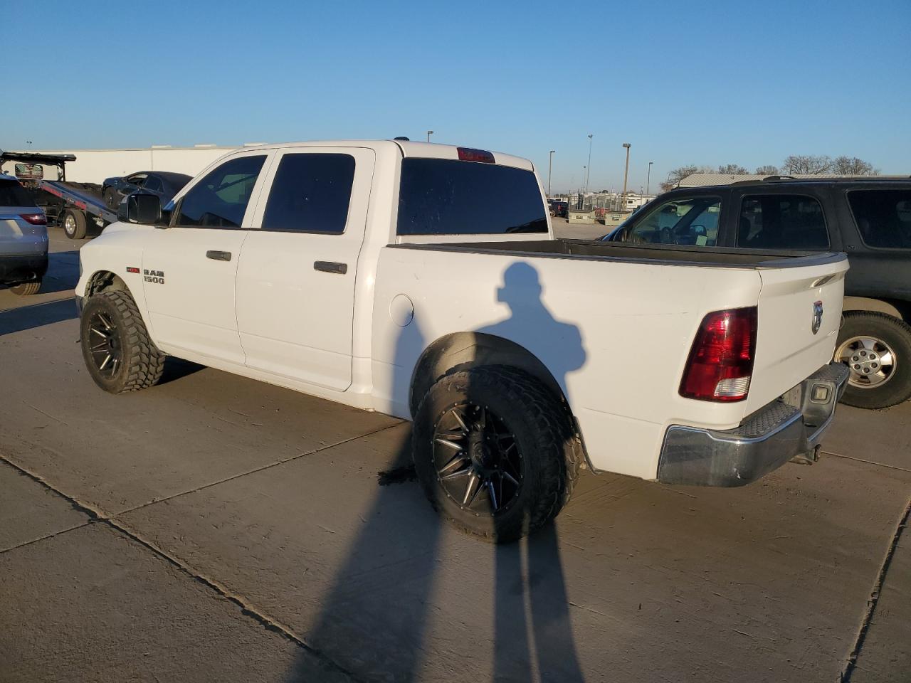 2016 RAM 1500 VIN 1C6RR6KM7GS155800 Copart auction photo, rear end / mechanical damage thumbnail 2