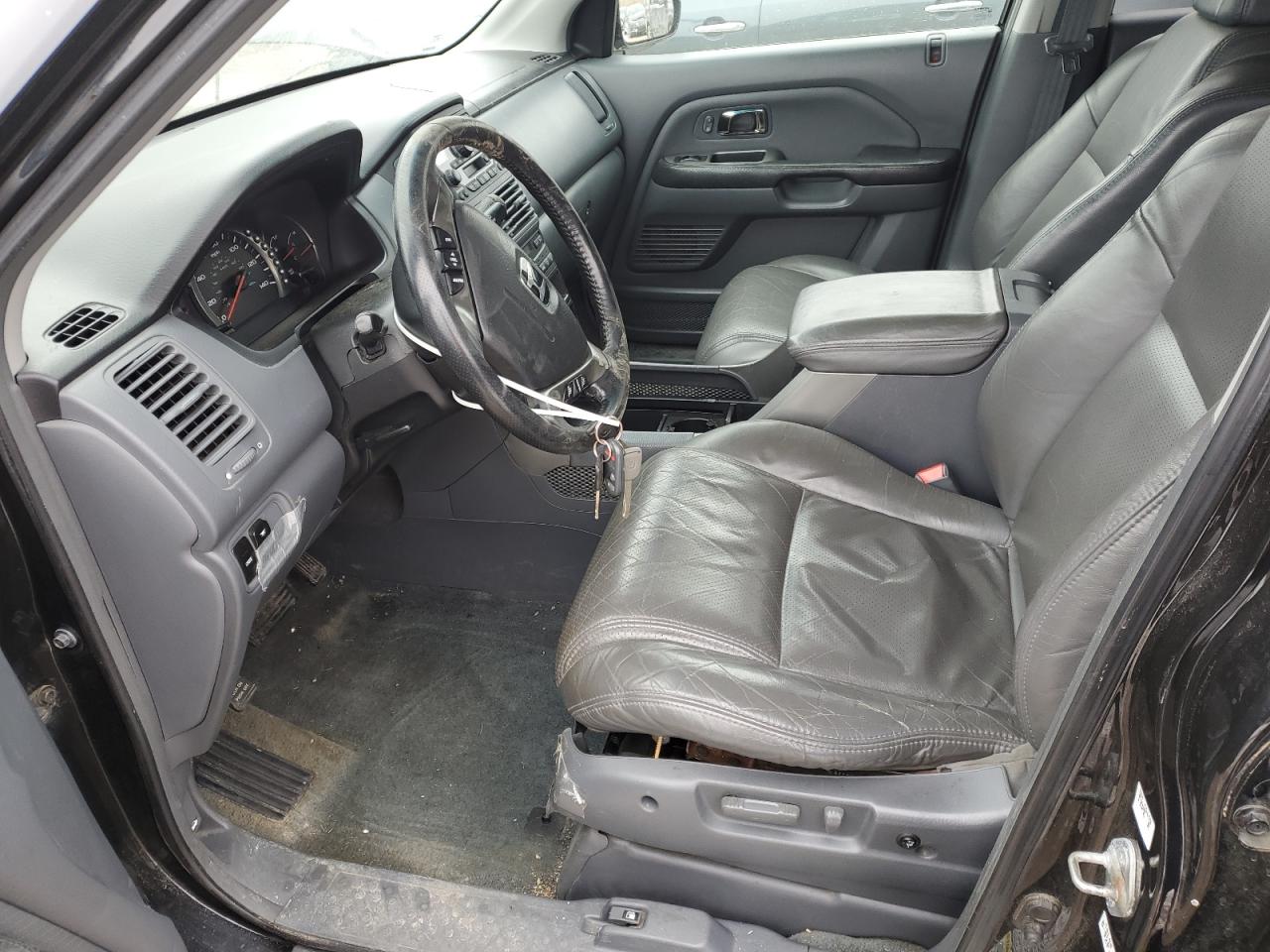 2003 Honda Pilot VIN 2HKYF18583H527654 Copart auction photo, front end / rear end damage thumbnail 7