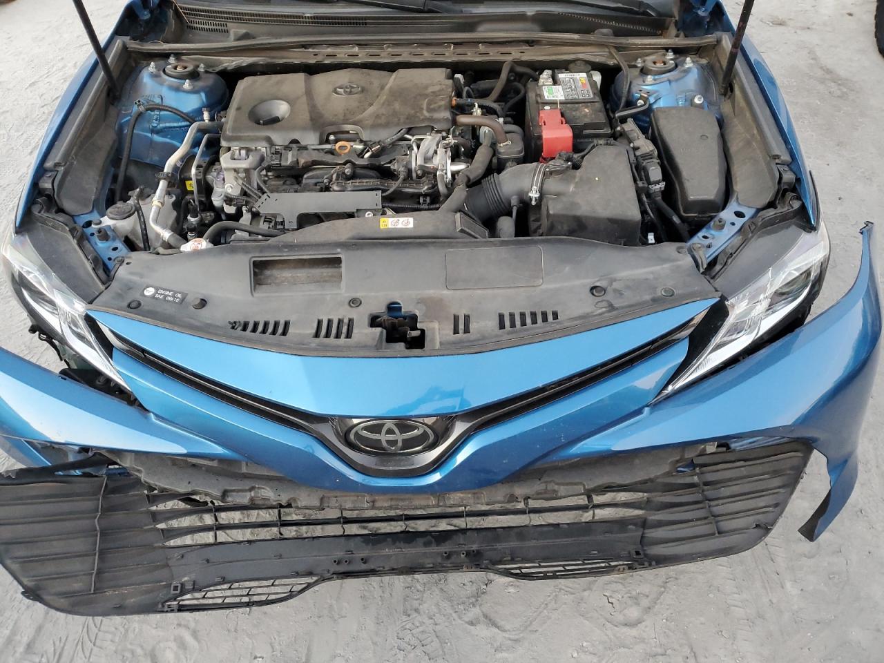 2020 Toyota Camry VIN 4T1C11AK6LU342450 Copart auction photo, front end / rear end damage thumbnail 11