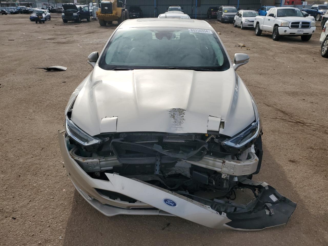 2017 Ford Fusion VIN 3FA6P0D92HR198368 Copart auction photo, front end / undercarriage damage thumbnail 5