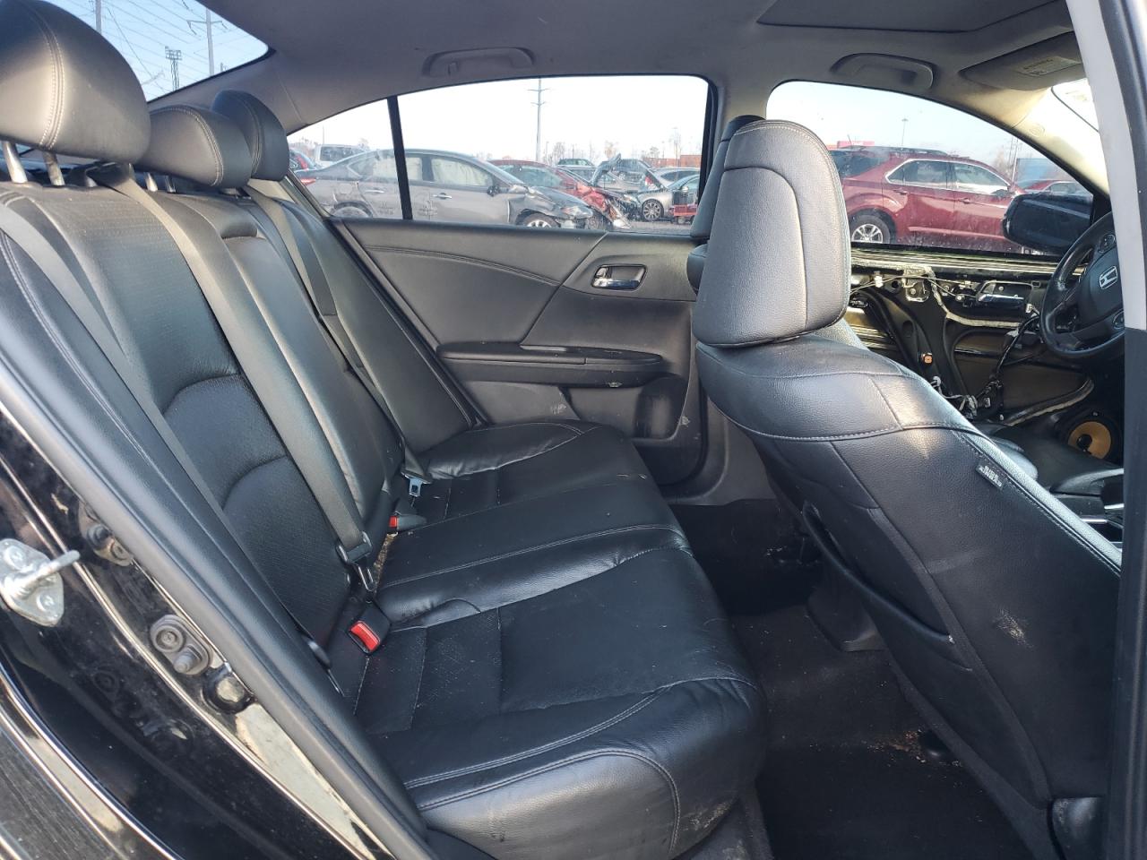 2015 Honda Accord VIN 1HGCR3F82FA012527 Copart auction photo, front end / side damage thumbnail 10