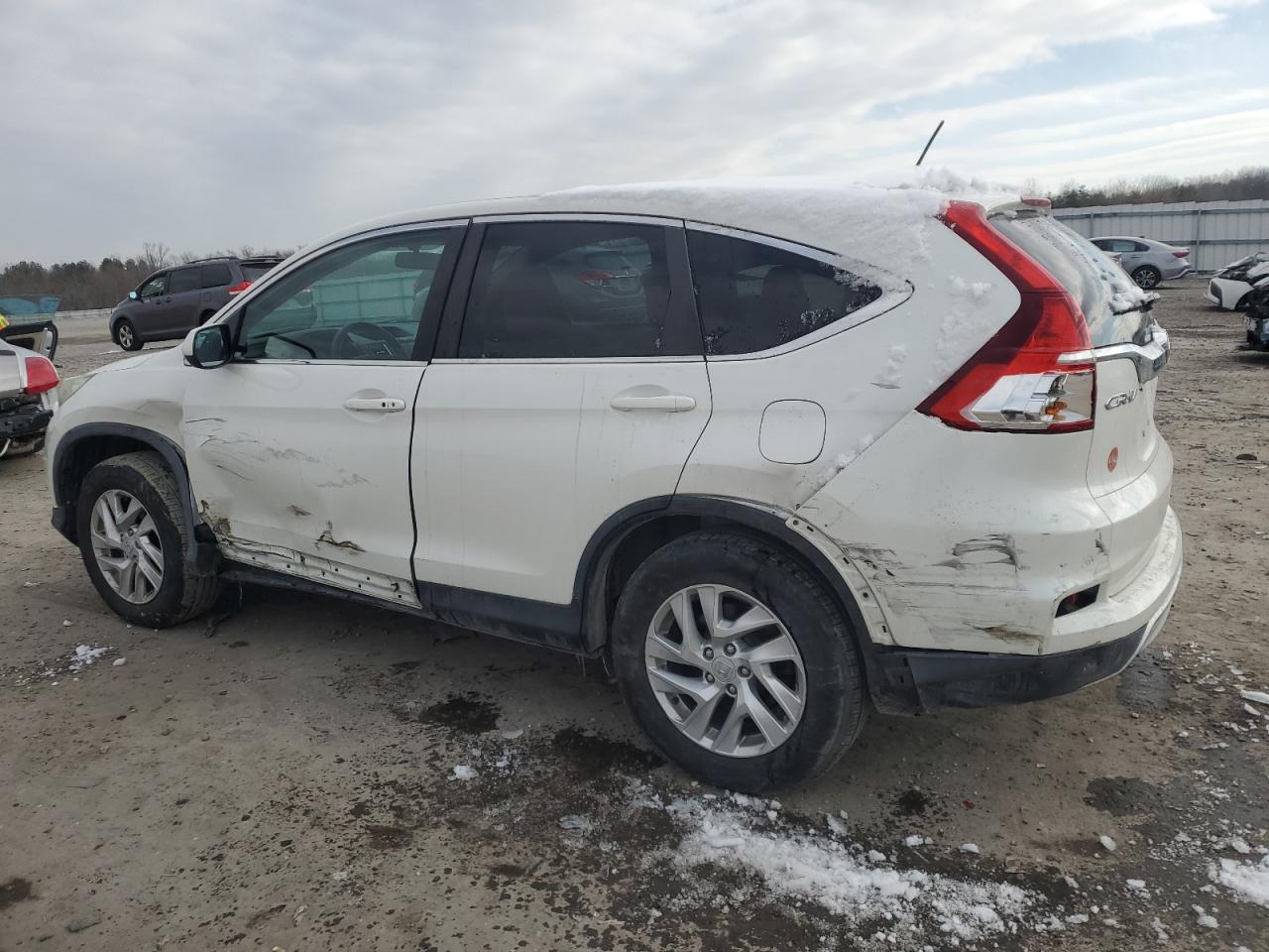 2015 Honda CR-V VIN 5J6RM4H58FL038810 Copart auction photo, side / rear end damage thumbnail 2
