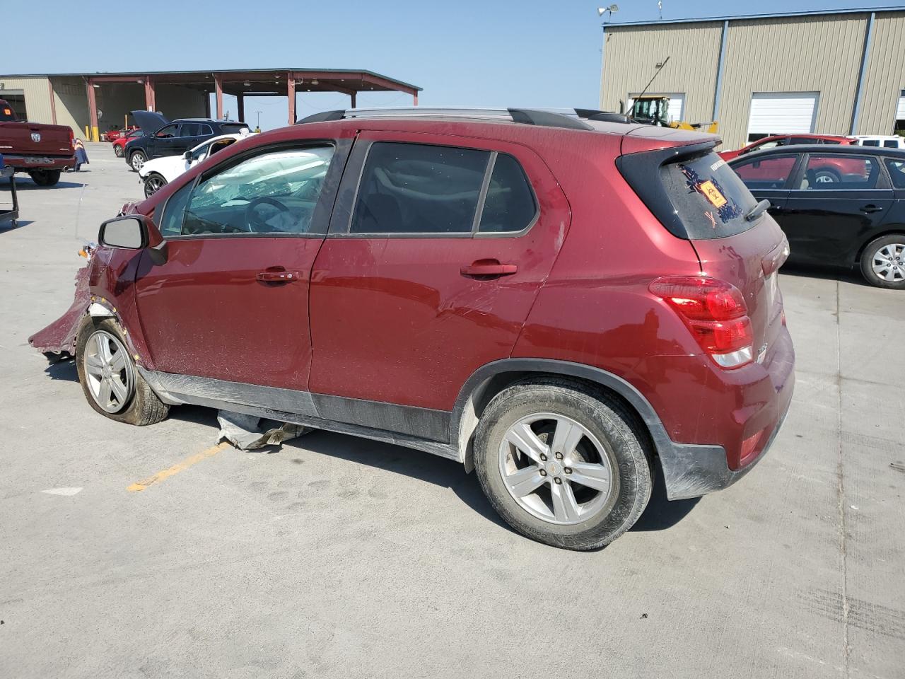 2022 Chevrolet Trax VIN KL7CJLSM6NB569262 Copart auction photo, front end damage thumbnail 2