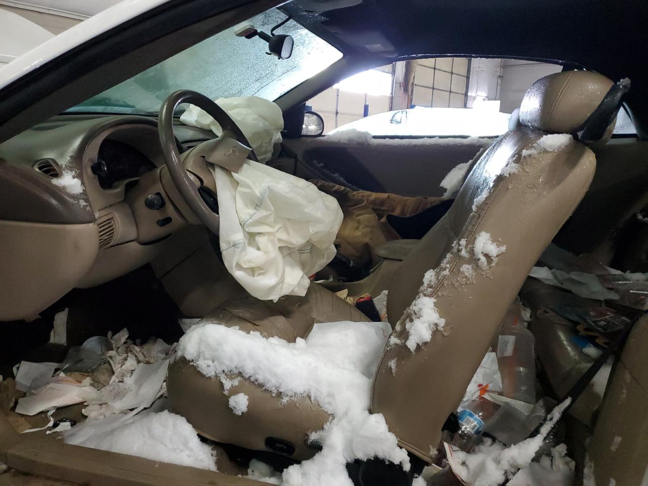 2001 Ford Mustang VIN 1FAFP45X51F239504 Copart auction photo, front end / rear end damage thumbnail 7